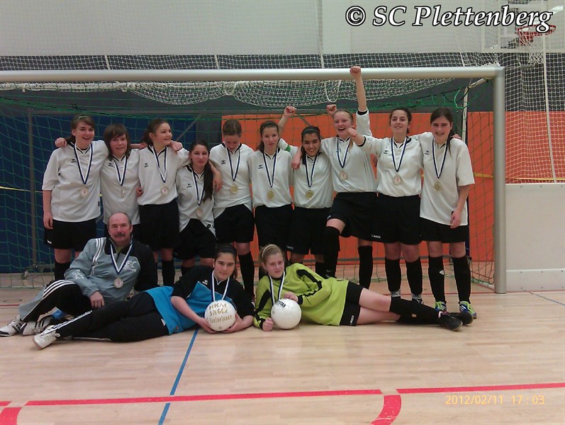 SC Plettenberg C-Mädchen: Hallenkreismeister Saison 2011 / 12