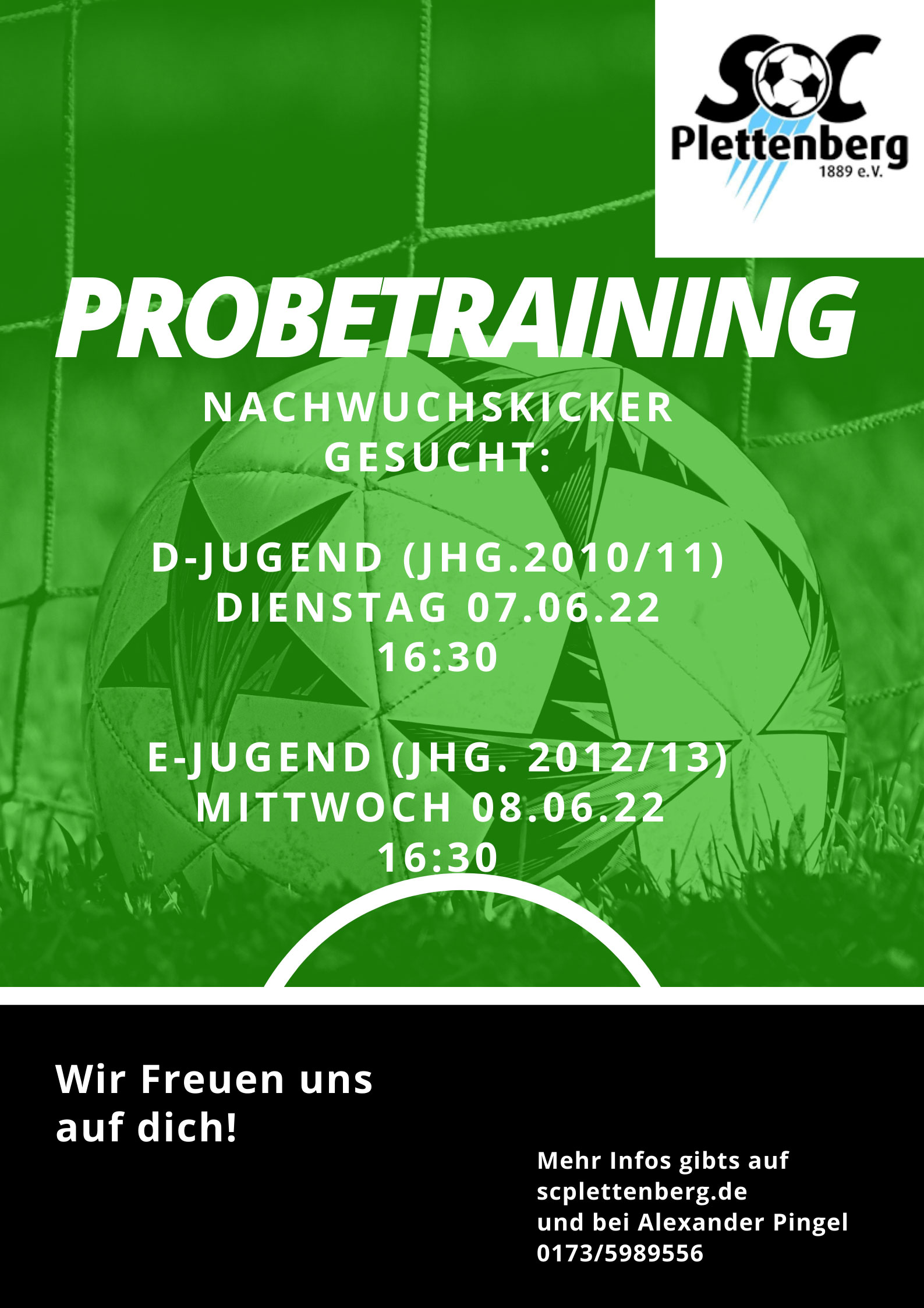 Probetraining Jugend