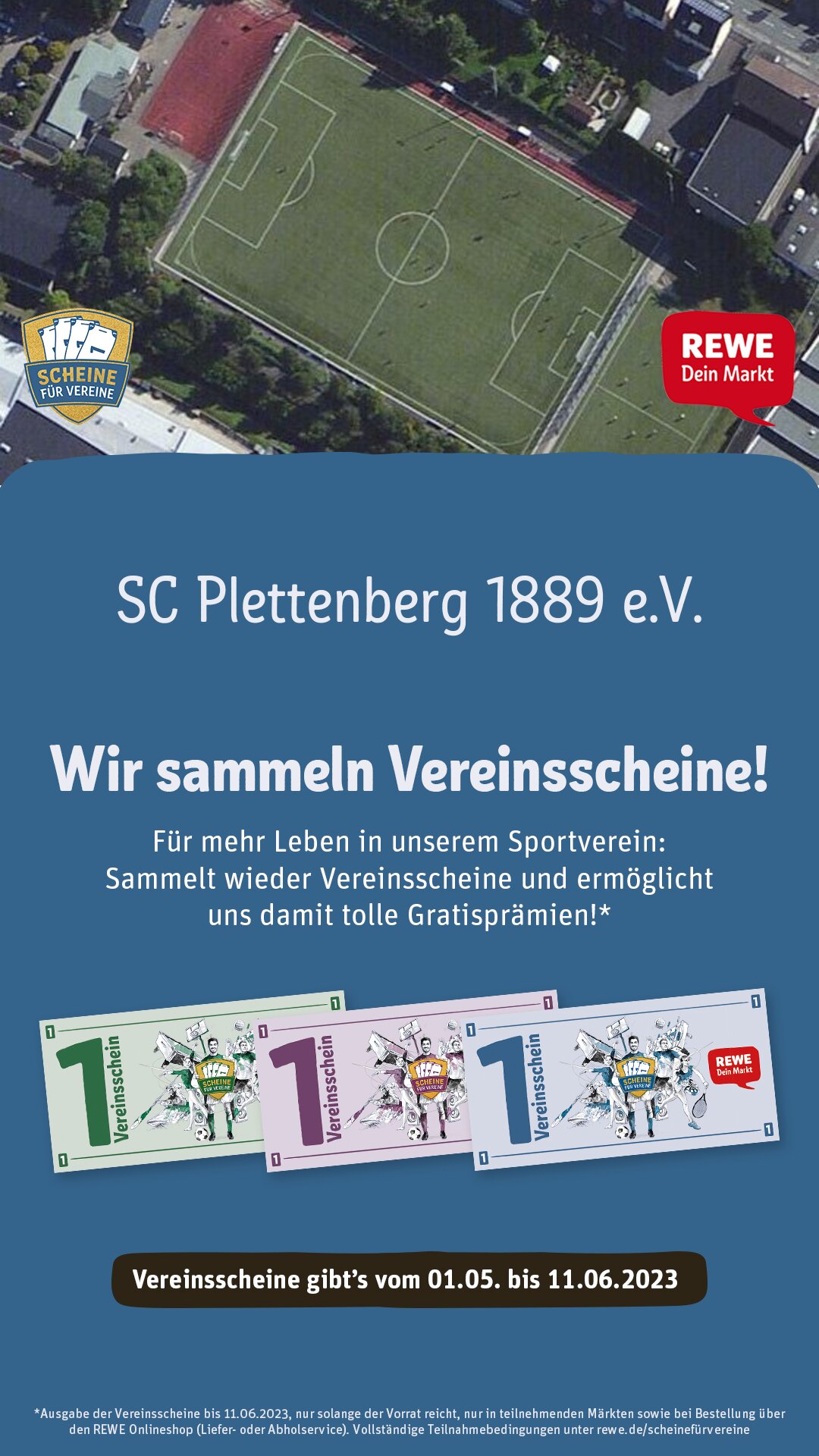 Scheine für Vereine 2023